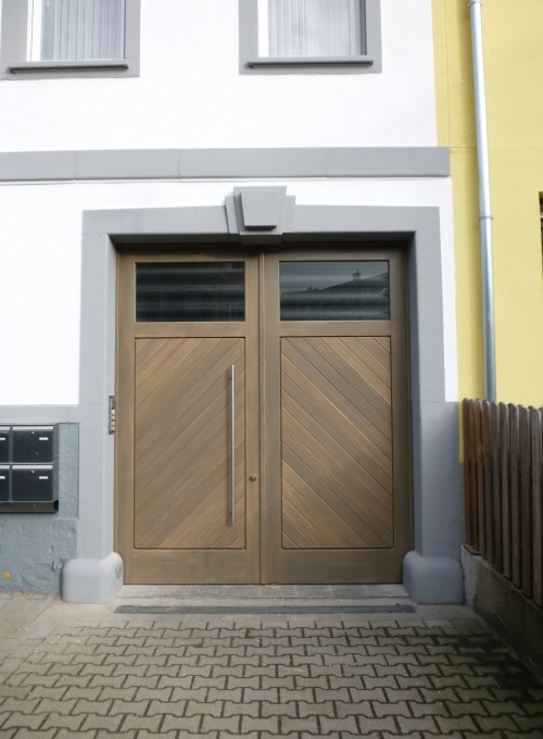 Hoftore aus Holz - Holzhoftore, Einfahrtstore aus Holz nach Maß- Raum Mannheim, Heidelberg
